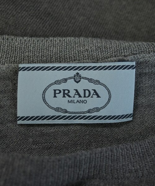 PRADA（プラダ）ニット・セーター グレー サイズ:38(S位) レディース/2200728828131