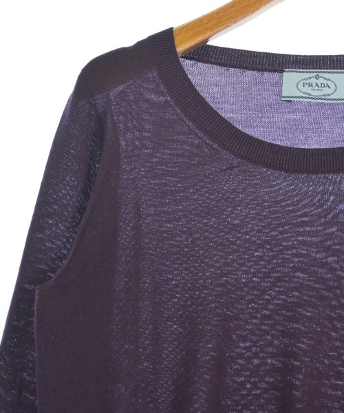 PRADA（プラダ）ニット・セーター 紫 サイズ:38(S位) レディース/2200728828155