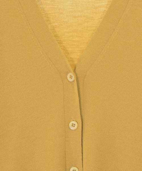 PRADA（プラダ）カーディガン 黄 サイズ:40(M位) レディース/2200683253054