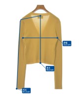 PRADA（プラダ）カーディガン 黄 サイズ:40(M位) レディース/2200683253054