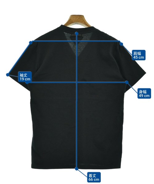 PRADA（プラダ）Tシャツ・カットソー 黒 サイズ:L メンズ/2200683399028
