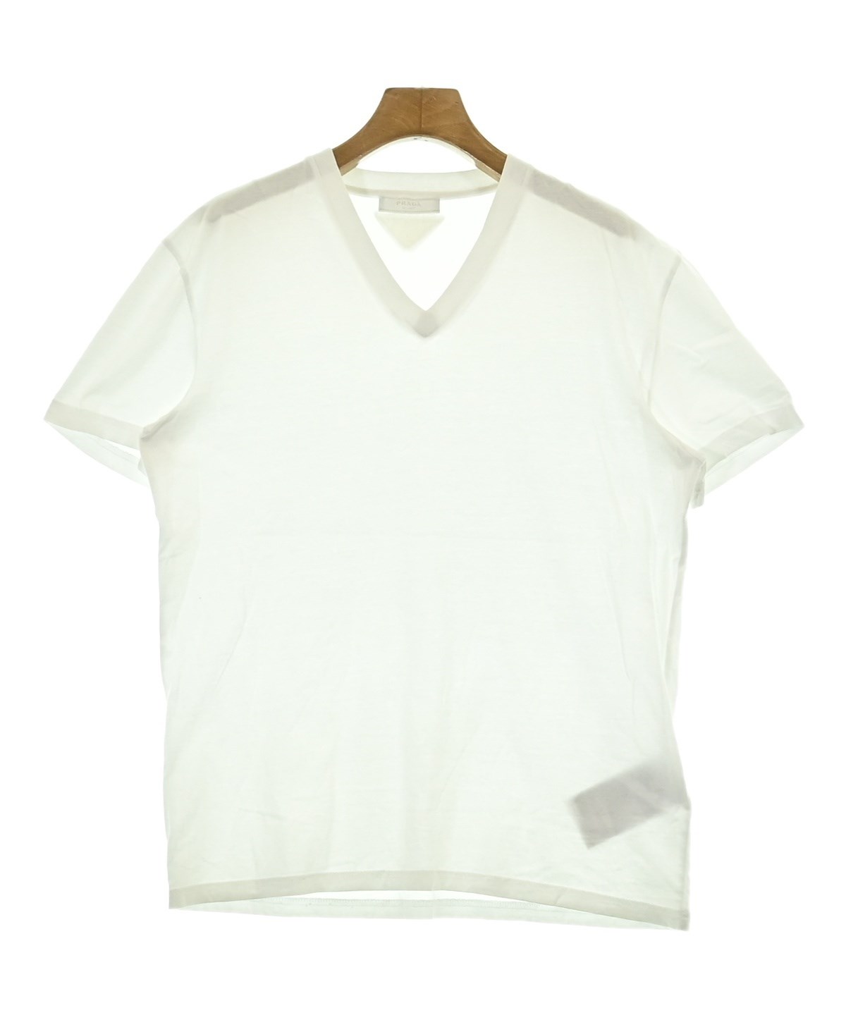 PRADA（プラダ）Tシャツ・カットソー 白 サイズ:M メンズ