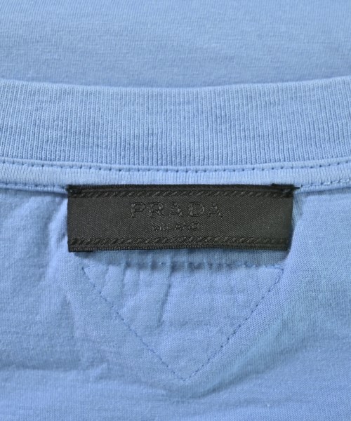 PRADA（プラダ）Tシャツ・カットソー 青 サイズ:L メンズ/2200683399042