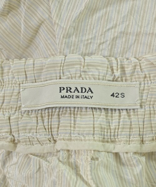 PRADA（プラダ）ショートパンツ 白 サイズ:42(M位) レディース/2200683923025