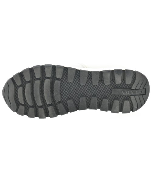 PRADA（プラダ）スニーカー 白 サイズ:EU38 1/2(25cm位) レディース/2200673900227