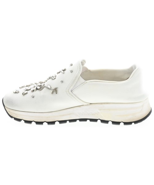 PRADA（プラダ）スニーカー 白 サイズ:EU38 1/2(25cm位) レディース/2200673900227