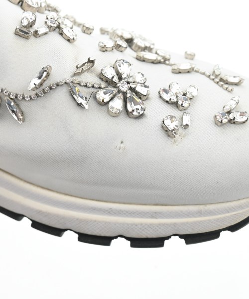 PRADA（プラダ）スニーカー 白 サイズ:EU38 1/2(25cm位) レディース/2200673900227
