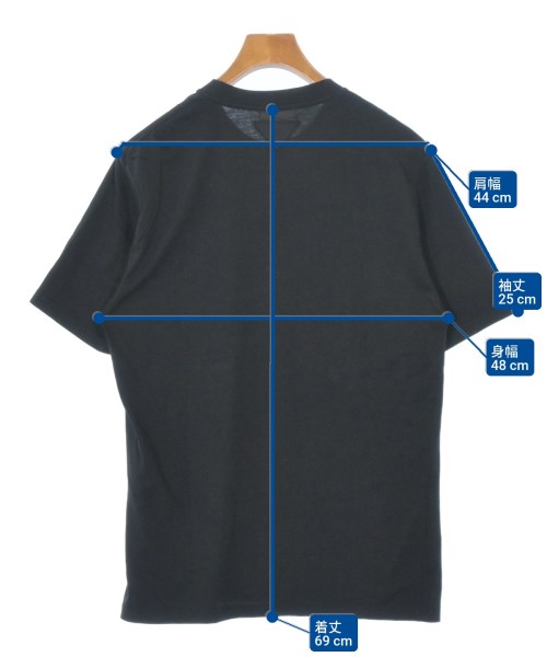 PRADA（プラダ）Tシャツ・カットソー 黒 サイズ:L メンズ/2200684676012