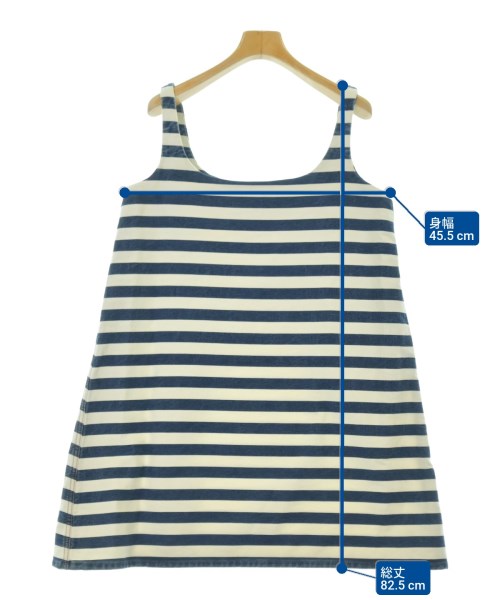 PRADA（プラダ）ベスト 紺 サイズ:40(M位) レディース/2200684702117