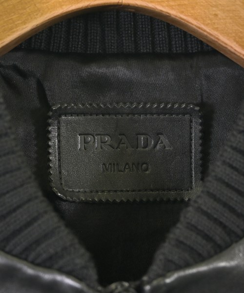 PRADA（プラダ）ブルゾン 黒 サイズ:52(XXL位) メンズ/2200684934013