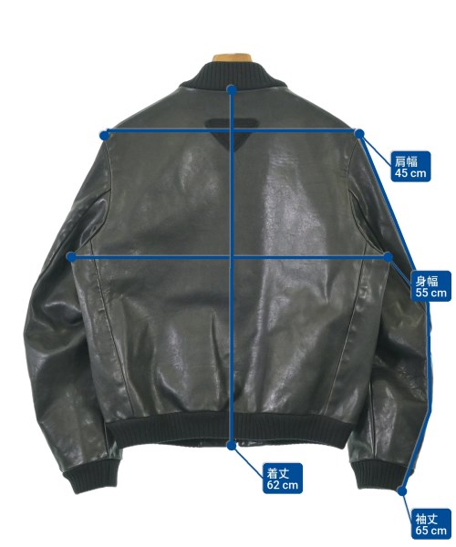 PRADA（プラダ）ブルゾン 黒 サイズ:52(XXL位) メンズ/2200684934013