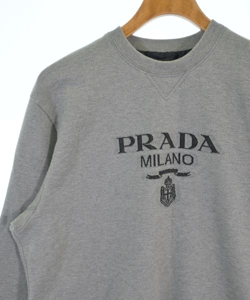 PRADA（プラダ）スウェット グレー サイズ:M メンズ/2200684934129