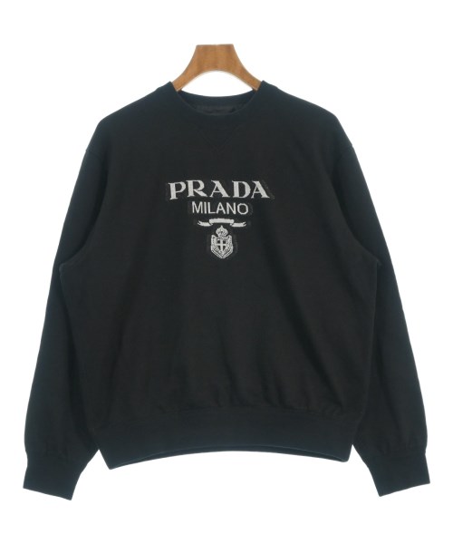 PRADA(プラダ)スウェット 黒 サイズ:M/2200684934136