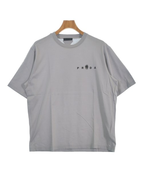PRADA(プラダ)Tシャツ・カットソー グレー サイズ:L/2200684934143