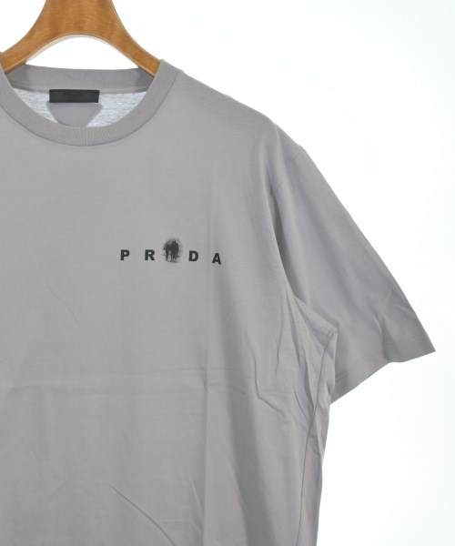 PRADA（プラダ）Tシャツ・カットソー グレー サイズ:L メンズ/2200684934143