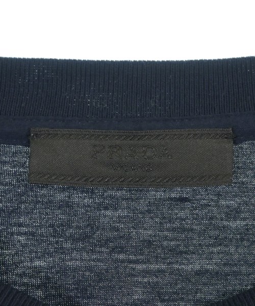 PRADA（プラダ）Tシャツ・カットソー 紺 サイズ:L メンズ/2200684934150