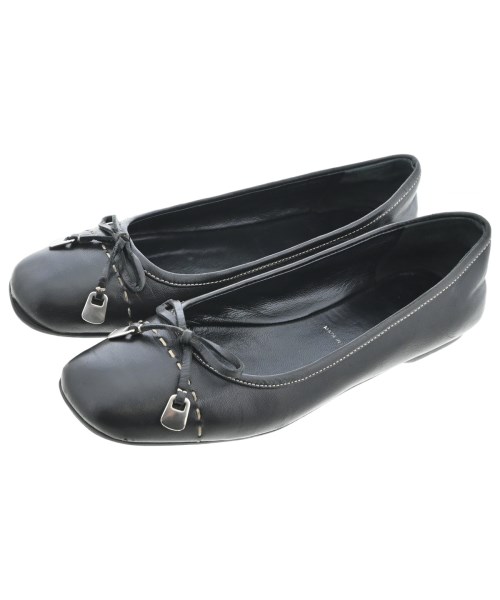 PRADA(プラダ)バレエシューズ/オペラシューズ 黒 サイズ:EU36 1/2(23cm位)/2200684997018