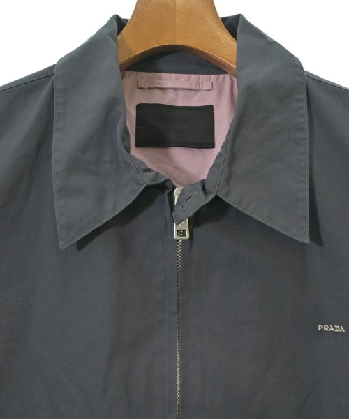 PRADA（プラダ）ブルゾン グレー サイズ:50(XL位) メンズ/2200685051054