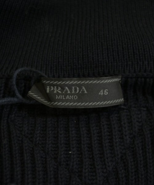 PRADA（プラダ）ニット・セーター 紺 サイズ:46(M位) メンズ/2200685081020