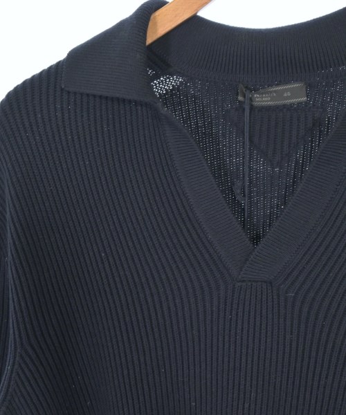 PRADA（プラダ）ニット・セーター 紺 サイズ:46(M位) メンズ/2200685081020