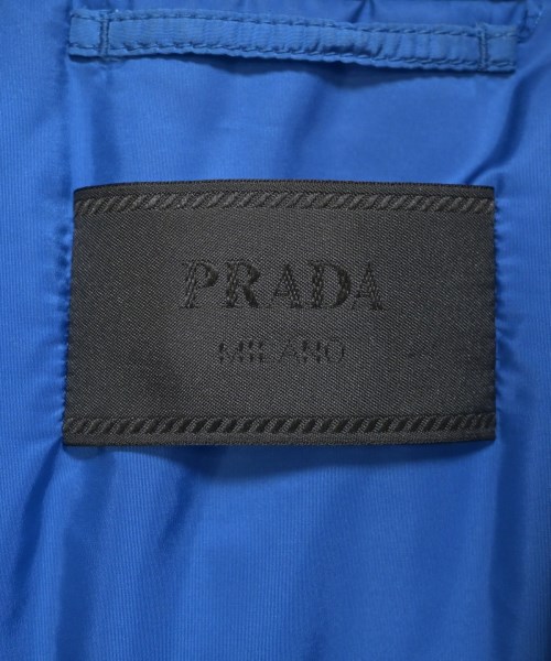 PRADA（プラダ）ダウンジャケット/ダウンベスト 青 サイズ:M メンズ/2200685105016