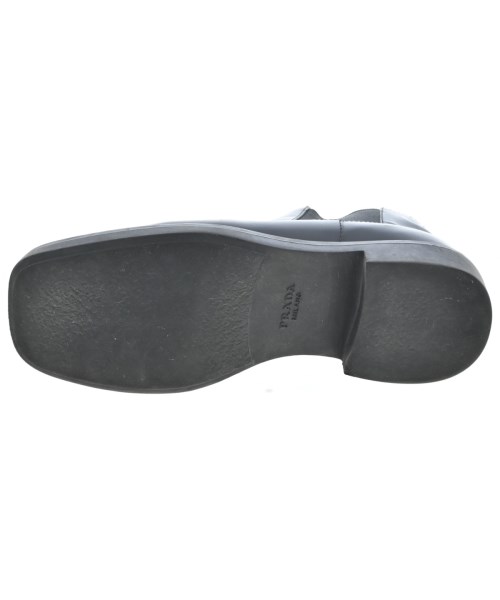 PRADA（プラダ）ブーツ 黒 サイズ:7 1/2(26.5cm位) メンズ/2200685105115