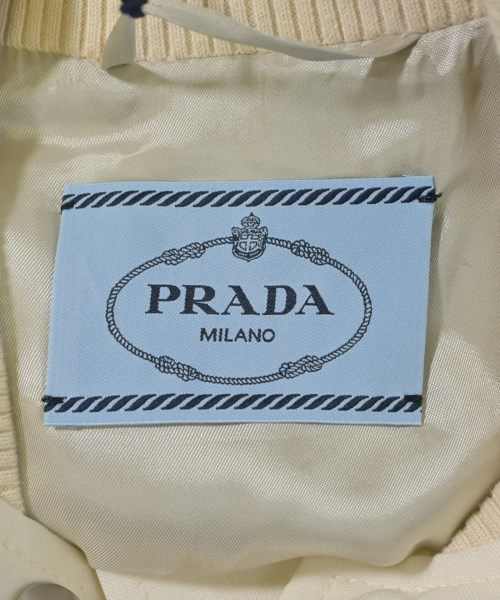 PRADA（プラダ）スタジャン 白 サイズ:40(M位) レディース/2200680187109
