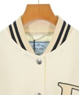 PRADA（プラダ）スタジャン 白 サイズ:40(M位) レディース/2200680187109