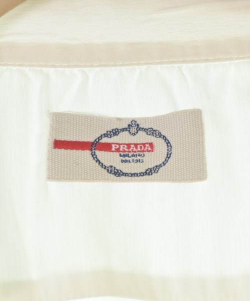 PRADA（プラダ）カジュアルシャツ 白 サイズ:38(S位) レディース/2200685682050