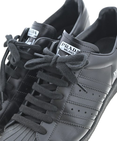 PRADA（プラダ）スニーカー 黒 サイズ:25.5cm メンズ/2200685750056