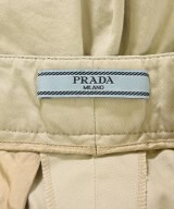 PRADA（プラダ）クロップドパンツ ベージュ サイズ:38(S位) レディース/2200686169055