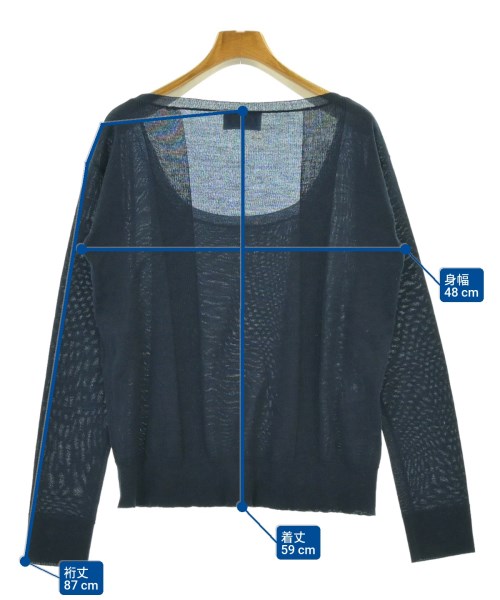 PRADA（プラダ）ニット・セーター 紺 サイズ:40(M位) レディース/2200686310013