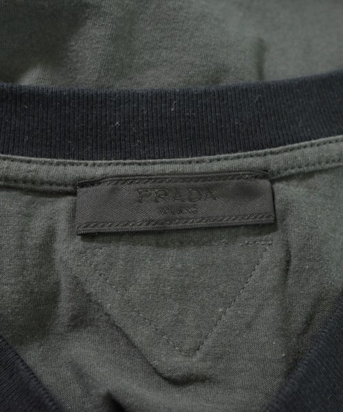 PRADA（プラダ）Tシャツ・カットソー グレー サイズ:XS メンズ/2200681321120