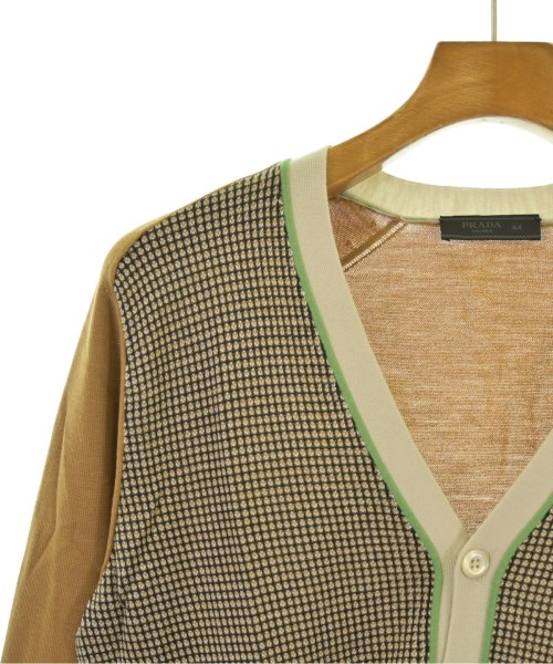 PRADA（プラダ）カーディガン ベージュ サイズ:44(S位) メンズ/2200681321656