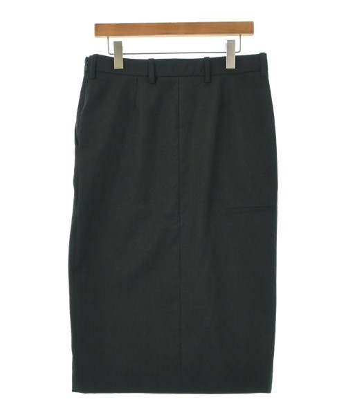 PRADA（プラダ）ひざ丈スカート グレー サイズ:40(M位) レディース/2200686436188