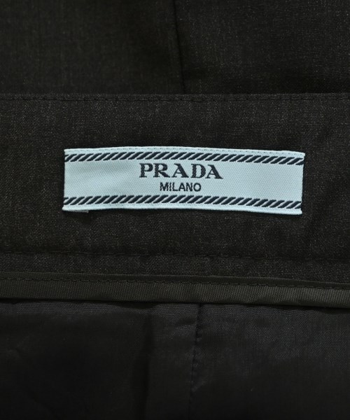 PRADA（プラダ）ひざ丈スカート グレー サイズ:40(M位) レディース/2200686436188
