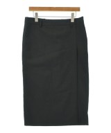 PRADA（プラダ）ひざ丈スカート グレー サイズ:40(M位) レディース/2200686436188