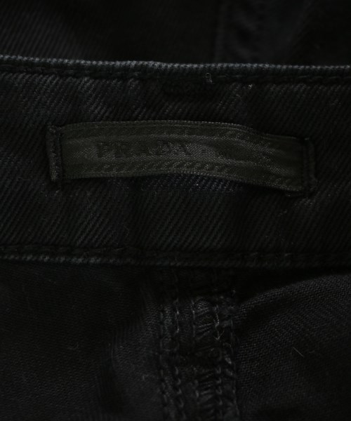 PRADA（プラダ）クロップドパンツ 黒 サイズ:26(M位) レディース/2200686621096