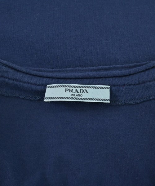 PRADA（プラダ）Tシャツ・カットソー 紺 サイズ:S レディース/2200680603081