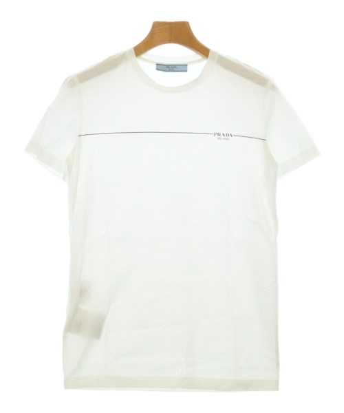 PRADA(プラダ)Tシャツ・カットソー 白 サイズ:36(XS位)/2200681548459