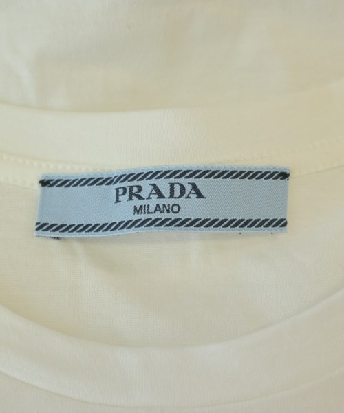 PRADA（プラダ）Tシャツ・カットソー 白 サイズ:36(XS位) レディース/2200681548459