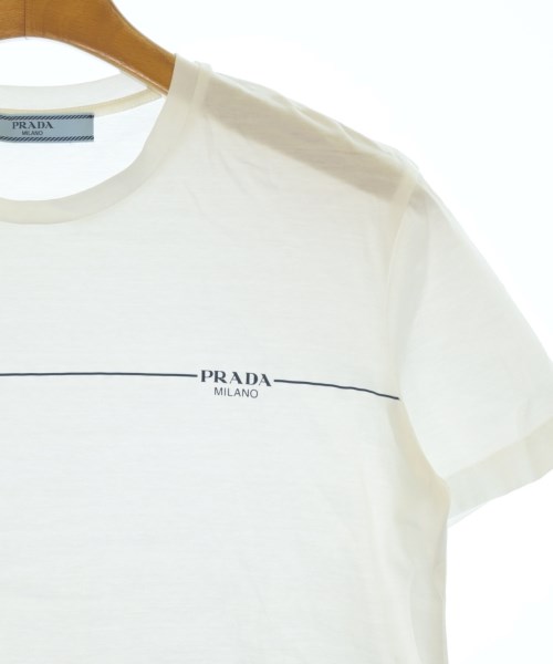 PRADA（プラダ）Tシャツ・カットソー 白 サイズ:36(XS位) レディース/2200681548459