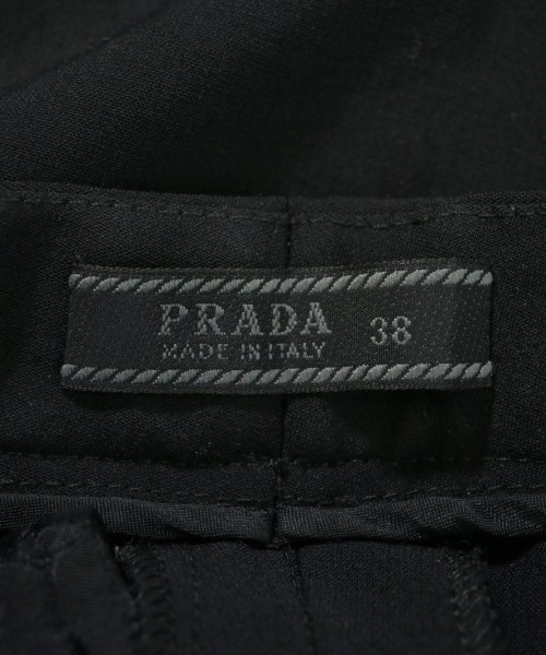 PRADA（プラダ）スラックス 黒 サイズ:38(S位) レディース/2200680734075