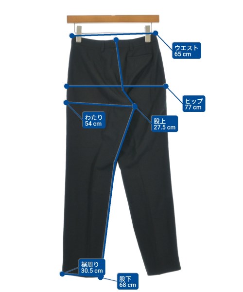 PRADA（プラダ）スラックス 黒 サイズ:38(S位) レディース/2200680734075