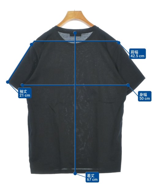 PRADA（プラダ）Tシャツ・カットソー 黒 サイズ:M メンズ/2200681254138