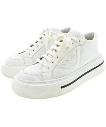 PRADA（プラダ）スニーカー 白 サイズ:UK6(24.5cm位) メンズ