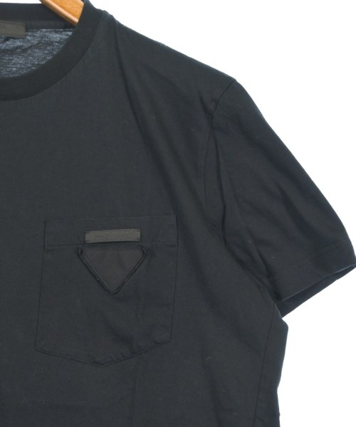 PRADA（プラダ）Tシャツ・カットソー 黒 サイズ:L メンズ/2200687445073