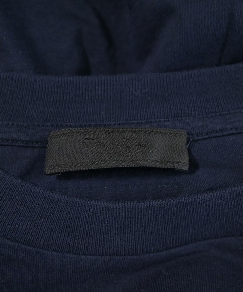 PRADA（プラダ）Tシャツ・カットソー 紺 サイズ:L メンズ/2200687445080