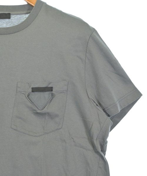 PRADA（プラダ）Tシャツ・カットソー グレー サイズ:L メンズ/2200687445097
