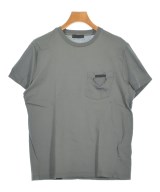 PRADA（プラダ）Tシャツ・カットソー グレー サイズ:L メンズ/2200687445097